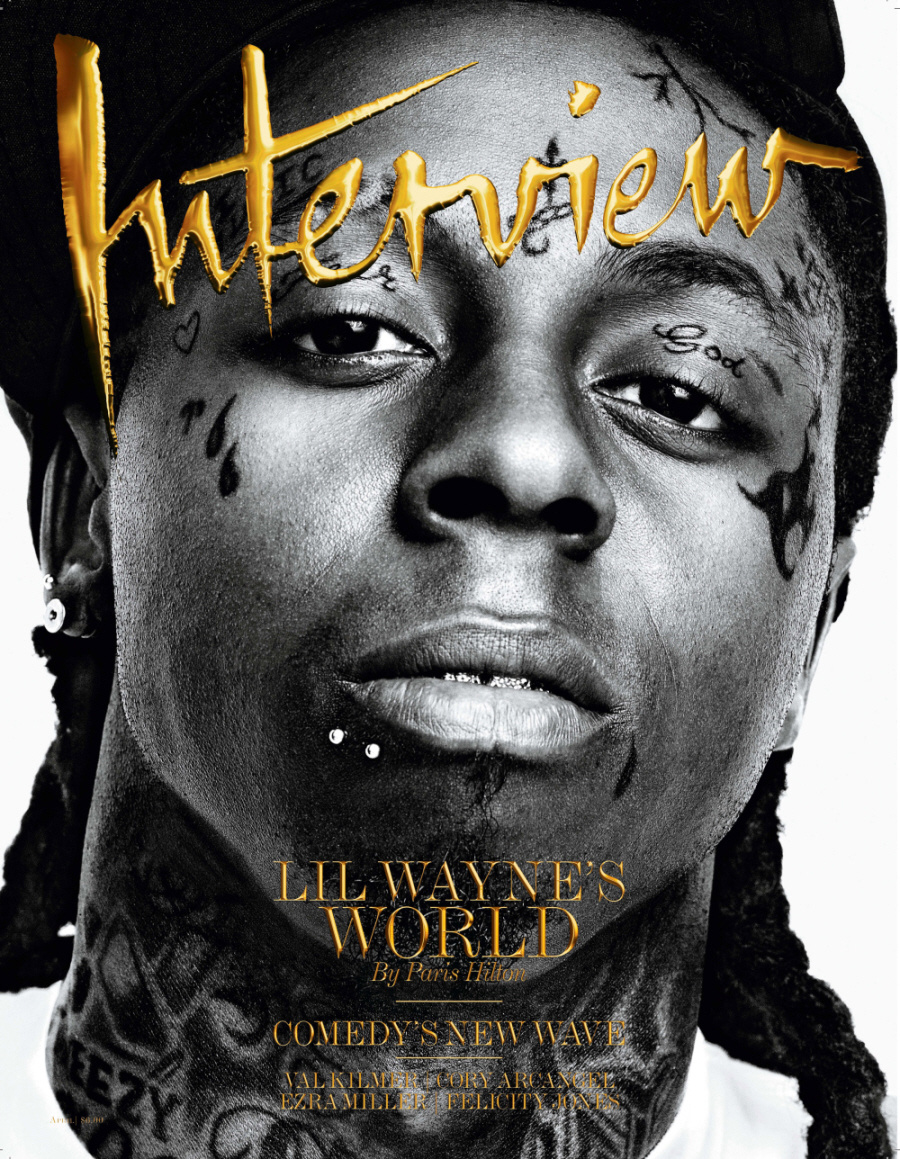 Lil Wayne рассказывает о тюрьме, sizzurp и музыке с Пэрис Хилтон в интервью Inter Mag - голая правда