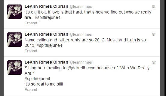 LeAnn Rimes, воин в Твиттере: Имя, имя и твиттеры - это так, 2012 год. - голая правда