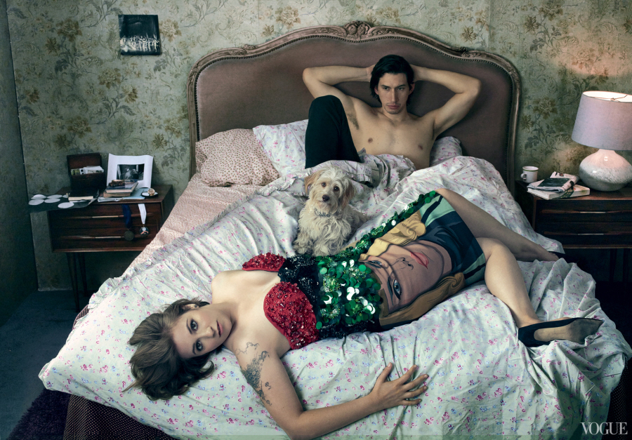 Лена Данхэм освещает Vogue: ты любишь или ненавидишь съемку Энни Лейбовиц? - голая правда