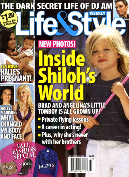 Жизнь и стиль: Анджелина Джоли боится, что у Шайло будут проблемы - голая правда