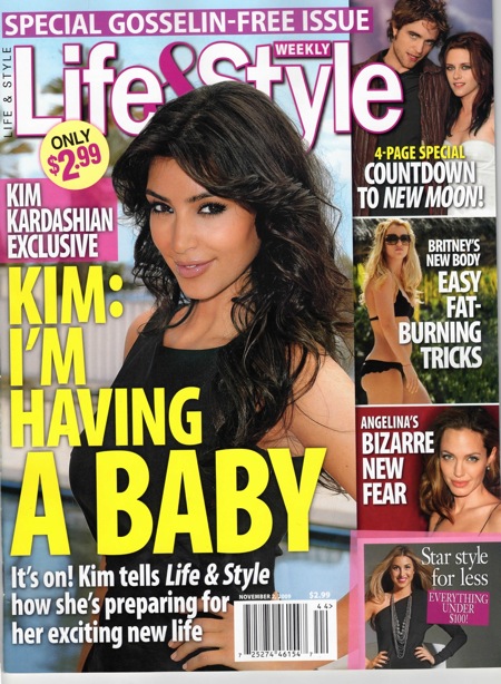 Жизнь и стиль: Ким Кардашьян, у меня есть ребенок, но не совсем - голая правда